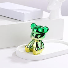 Cargar imagen en el visor de la galería, Gradient Mini Art Bear Figurine
