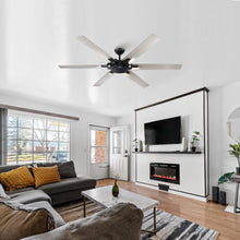 Carregar imagem no visualizador da galeria, 70&quot; Madhya Industrial Ceiling Fan with Remote Control
