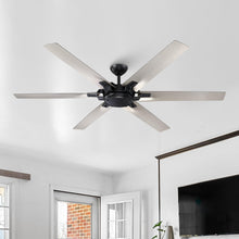 Carregar imagem no visualizador da galeria, 70&quot; Madhya Industrial Ceiling Fan with Remote Control
