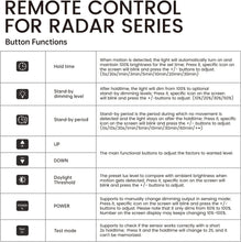 Carregar imagem no visualizador da galeria, Universal Remote for LED UFO High Bay Lights - Dimmable, Color Control, Timer
