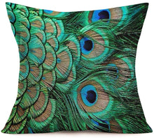 Load image into Gallery viewer, Peacock Cushion Covers
