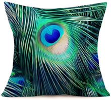 Cargar imagen en el visor de la galería, Peacock Cushion Covers
