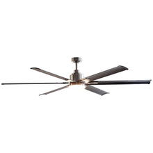 Load image into Gallery viewer, 72&quot; Bankston Modern DC Motor Downrod Mount Reversible Ceiling Fan with Lighting and Remote Control
