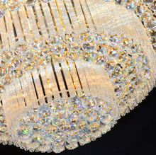 Cargar imagen en el visor de la galería, Multi Tier Contemporary Crystal LED Chandelier
