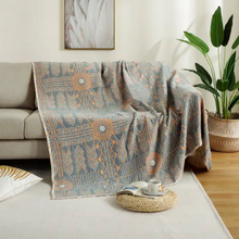 Load image into Gallery viewer, Boho Aztec Throw Blanket
