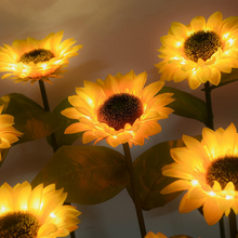 Cargar imagen en el visor de la galería, Sunflower Garden Lights (2 Pack)
