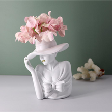 Load image into Gallery viewer, Modern Girl Flower Vase
