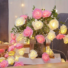 Carregar imagem no visualizador da galeria, Rose Flower Lights String
