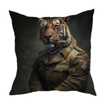 Cargar imagen en el visor de la galería, Military Animals Cushion Cover
