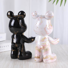 Load image into Gallery viewer, Graffiti Art Bear Figurine
