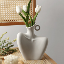 Load image into Gallery viewer, Collarbone Ceramic Vase
