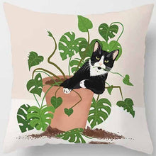 Load image into Gallery viewer, Feline Cushion Covers
