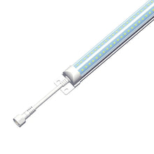 Load image into Gallery viewer, 6ft LED Cooler Tube Light- 40 Watt, 5200 Lumens with 5000K and 100V-277V- White Housing Refrigerator Light ETL Listed
