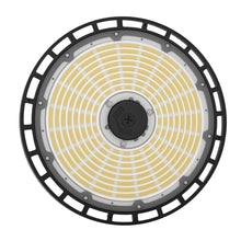 Cargar imagen en el visor de la galería, 150W UFO LED High Bay Light, Selectable Wattage(80W/100W/150W) &amp; CCT(4000K/5000K), 0-10V Dimmable, AC100-277V, CRI&gt;80, ETL Certified
