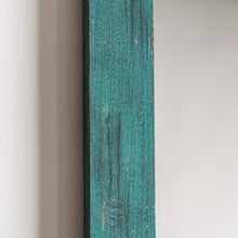 Carregar imagem no visualizador da galeria, Farmhouse Blue Rectangle Wood Distressed Floor Mirror
