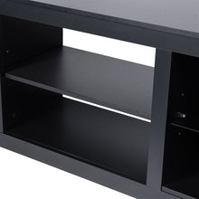 Cargar imagen en el visor de la galería, 66&quot; Modern LED TV Stand Entertainment Center with Glass Shelves for Living Room
