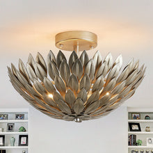 Load image into Gallery viewer, 3-Light Modern Semi-Flush Mount LED Ceiling Lighting
