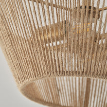 Carregar imagem no visualizador da galeria, Farmhouse 2-Light Flush Mount Lighting with Rattan Rope
