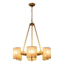 Cargar imagen en el visor de la galería, 6-Light Farmhouse Bedroom Pendant Lighting
