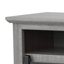 Load image into Gallery viewer, 68&quot; Farmhouse TV Stand with Double Sliding Barn Doors for Living Room
