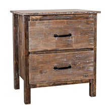 Load image into Gallery viewer, Farmhouse  Solid Wood Bedroom Nightstand Side Table
