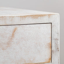 Load image into Gallery viewer, Classic Modern 1-Drawer Solid Wood White Nightstand Side Table
