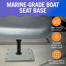 Carregar imagem no visualizador da galeria, Boat Seat Pedestal Base Plate
