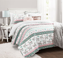 Cargar imagen en el visor de la galería, Crinkle Textured Dobby Comforter Set
