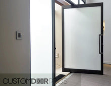 Carregar imagem no visualizador da galeria, Minimalist Frosted Glass Pivot Door
