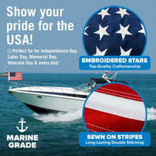 Carregar imagem no visualizador da galeria, Boat Flag Set 12&quot; x 18&quot;
