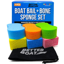 Carregar imagem no visualizador da galeria, Boat Bail Sponge and Bone Sponges Set
