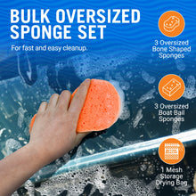 Carregar imagem no visualizador da galeria, Boat Bail Sponge and Bone Sponges Set
