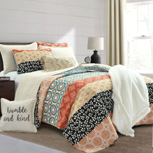 Load image into Gallery viewer, Bohemian Stripe Quilt 3 Piece Set
