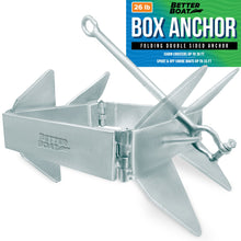 Carregar imagem no visualizador da galeria, Box Anchor for Boats Folding Anchor
