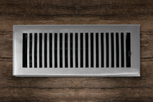 Carregar imagem no visualizador da galeria, Cast Brass Contemporary Vent Covers - Brushed Nickel
