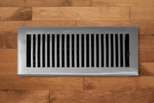 Carregar imagem no visualizador da galeria, Cast Brass Contemporary Vent Covers - Brushed Nickel
