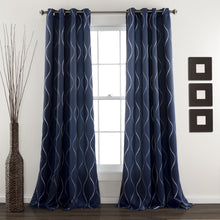 Carregar imagem no visualizador da galeria, Swirl Light Filtering Window Curtains
