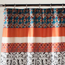 Load image into Gallery viewer, Boho Stripe Shower Curtain
