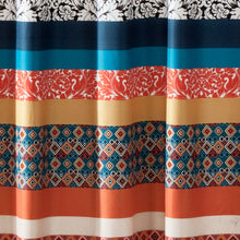 Cargar imagen en el visor de la galería, Boho Stripe Shower Curtain
