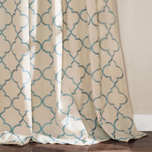 Carregar imagem no visualizador da galeria, Geo Trellis Window Curtain Panel Set
