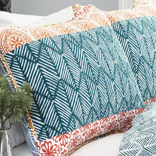 Load image into Gallery viewer, Bohemian Stripe Quilt 3 Piece Set
