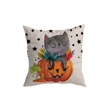 Load image into Gallery viewer, Cat Halloween Cushion Covers
