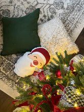 Load image into Gallery viewer, Santa Smile Decorative Pillow
