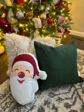 Load image into Gallery viewer, Santa Smile Decorative Pillow
