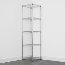 Load image into Gallery viewer, 18&quot; x 18&quot; x 72&quot; 5-Tier Wire Rack
