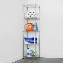 Load image into Gallery viewer, 18&quot; x 18&quot; x 72&quot; 5-Tier Wire Rack
