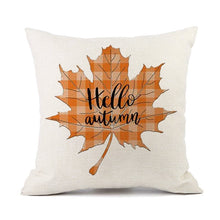 Load image into Gallery viewer, Fall Plaid Cushion Covers
