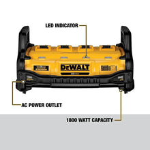 Carregar imagem no visualizador da galeria, DEWALT DCB1800B 1800 Watt Portable Power Station and Simultaneous Battery Charger
