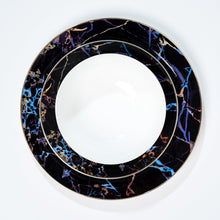 Carregar imagem no visualizador da galeria, Ozarke&#39;s Pathway Black Marble Plates Set
