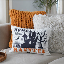 Load image into Gallery viewer, Sweet Haunted Home LED Decorative Pillow
